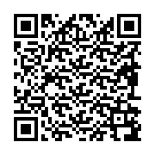 Codice QR per il numero di telefono +19892196042