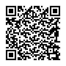 QR Code pour le numéro de téléphone +19892197941