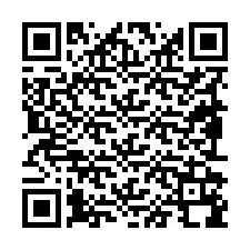 QR-код для номера телефона +19892198098