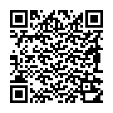 QR код за телефонен номер +19892210014