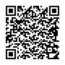 QR Code pour le numéro de téléphone +19892210096