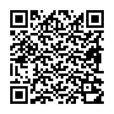 QR-Code für Telefonnummer +19892210097