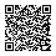 QR-koodi puhelinnumerolle +19892210098