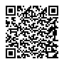 QR-код для номера телефона +19892210111