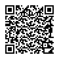 QR-koodi puhelinnumerolle +19892210114