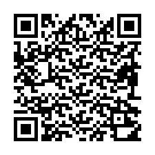 Código QR para número de telefone +19892210207