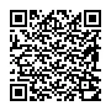 QR-koodi puhelinnumerolle +19892210251