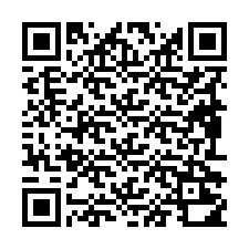 QR-koodi puhelinnumerolle +19892210252