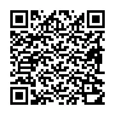 QR Code pour le numéro de téléphone +19892210267