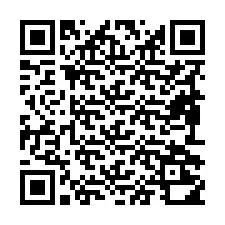 QR код за телефонен номер +19892210307