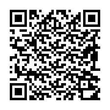 Codice QR per il numero di telefono +19892210315