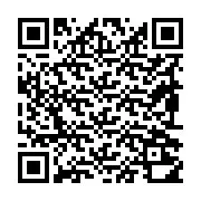 QR-kood telefoninumbri jaoks +19892210391