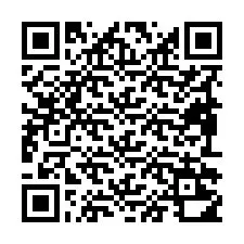 QR-код для номера телефона +19892210413