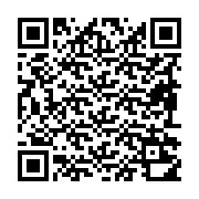 QR код за телефонен номер +19892210417