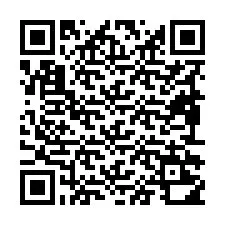 QR код за телефонен номер +19892210483