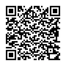 QR-koodi puhelinnumerolle +19892210486