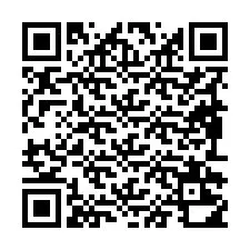 Código QR para número de telefone +19892210516