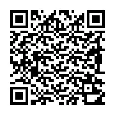 Código QR para número de teléfono +19892210534