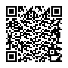 QR Code pour le numéro de téléphone +19892210572