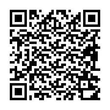 QR Code pour le numéro de téléphone +19892210573