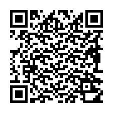 QR-koodi puhelinnumerolle +19892210612