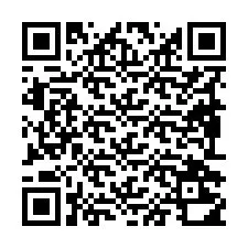 Código QR para número de telefone +19892210726