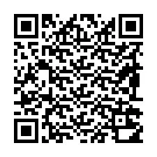 QR-Code für Telefonnummer +19892210831