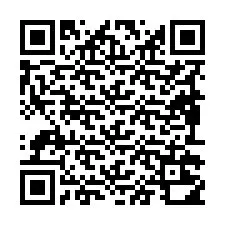 Código QR para número de telefone +19892210846