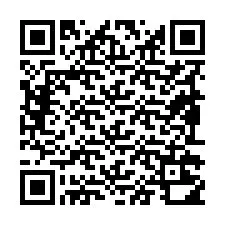 QR-Code für Telefonnummer +19892210869