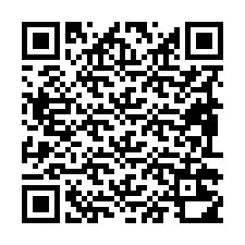 QR-Code für Telefonnummer +19892210873