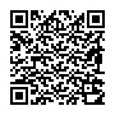 Codice QR per il numero di telefono +19892210885