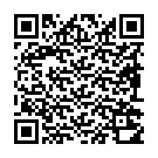 Codice QR per il numero di telefono +19892210916