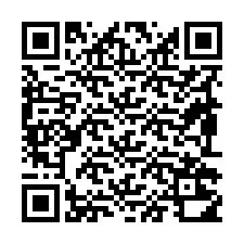 QR-Code für Telefonnummer +19892210921