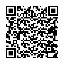 QR код за телефонен номер +19892210937