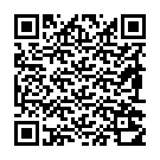 QR-code voor telefoonnummer +19892210981