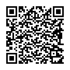 Código QR para número de teléfono +19892211326