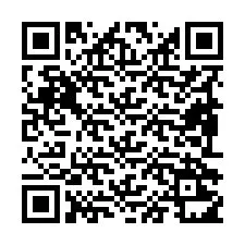 QR-koodi puhelinnumerolle +19892211637