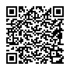 QR-koodi puhelinnumerolle +19892212059