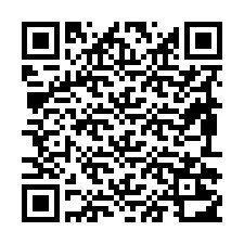 Codice QR per il numero di telefono +19892212101