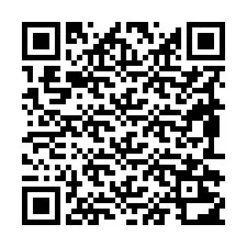 Código QR para número de telefone +19892212110