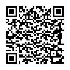 QR-код для номера телефона +19892212118