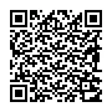 Código QR para número de teléfono +19892212120