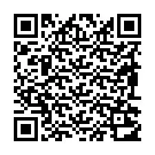 Código QR para número de teléfono +19892212154