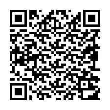 Codice QR per il numero di telefono +19892212188