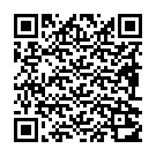 Codice QR per il numero di telefono +19892212222