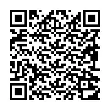 Código QR para número de teléfono +19892212282