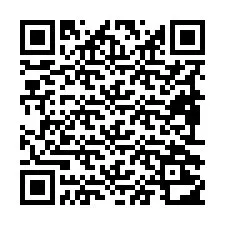 Código QR para número de teléfono +19892212393