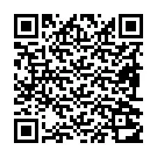 QR-koodi puhelinnumerolle +19892212397