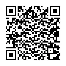 QR-koodi puhelinnumerolle +19892212529