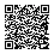 QR Code pour le numéro de téléphone +19892212926